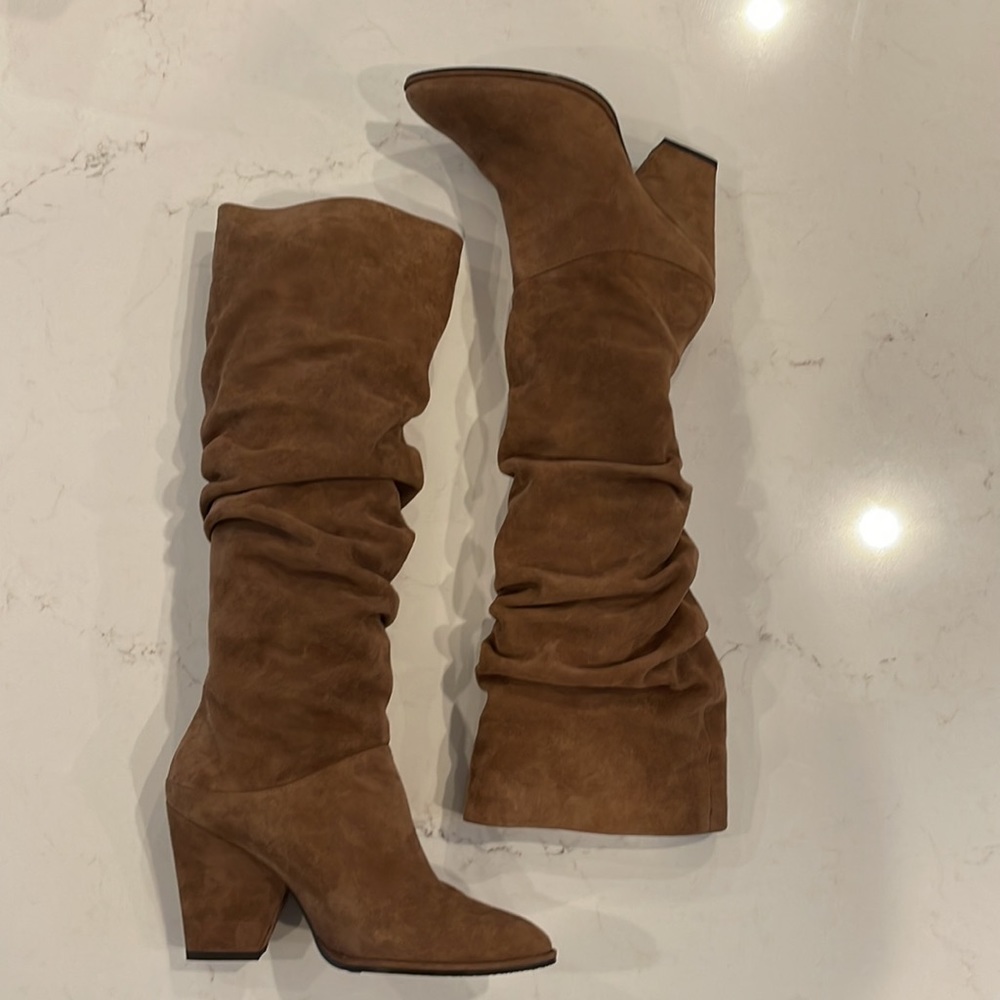 Stuart Weitzman Smashing Knee High Boot In Nutmeg - image 2